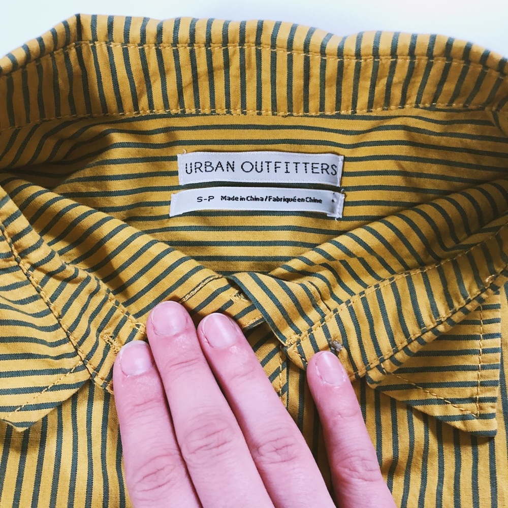 Striped Button Up - Picture 2 of 3
